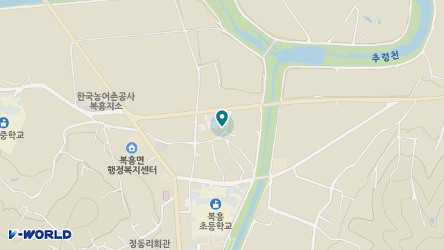 복흥재가노인복지센터 위치 지도