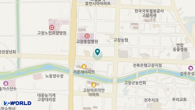 은혜노인복지센터 위치 지도