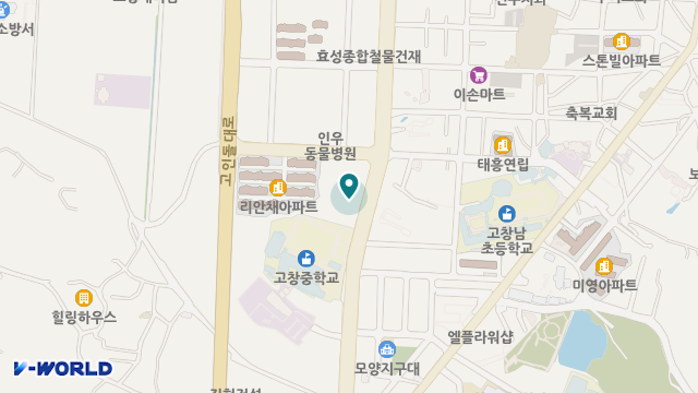 무지개노인재가복지센터 위치 지도