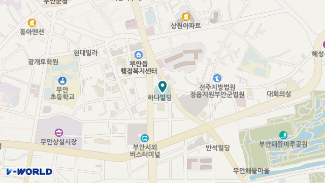 은빛재가장기요양기관 위치 지도