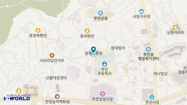 부안실버재가복지센터 위치 지도