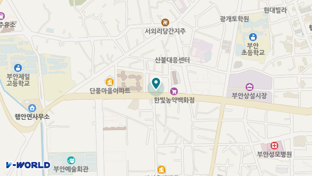 스마일부안재가복지센터 위치 지도