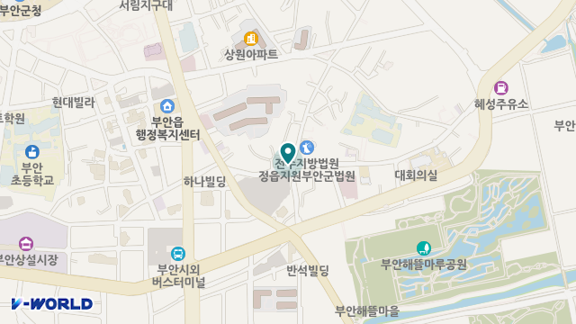 가온복지센터 위치 지도