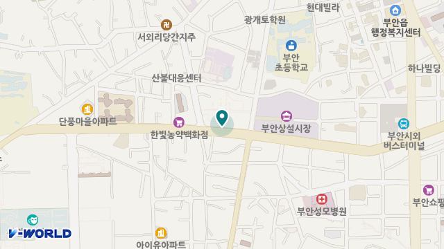 사랑의 집 재가장기요양기관 위치 지도