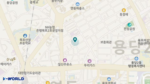 한마음노인복지센터 위치 지도