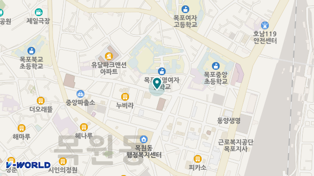 호남재가장기요양기관 위치 지도