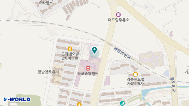 새목포제일교회 재가복지센터 위치 지도