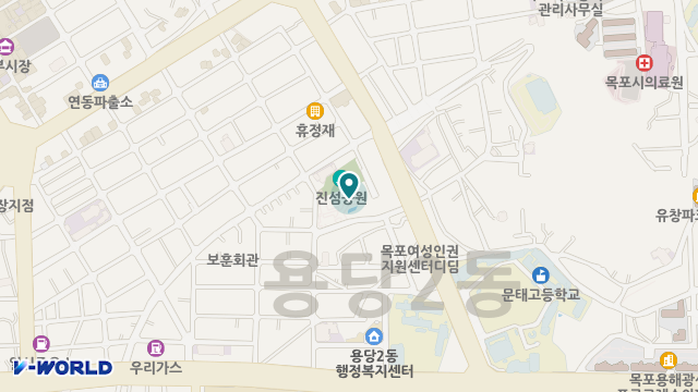 목포이랜드재가센터 위치 지도