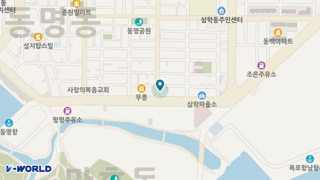 삼학의료기 위치 지도