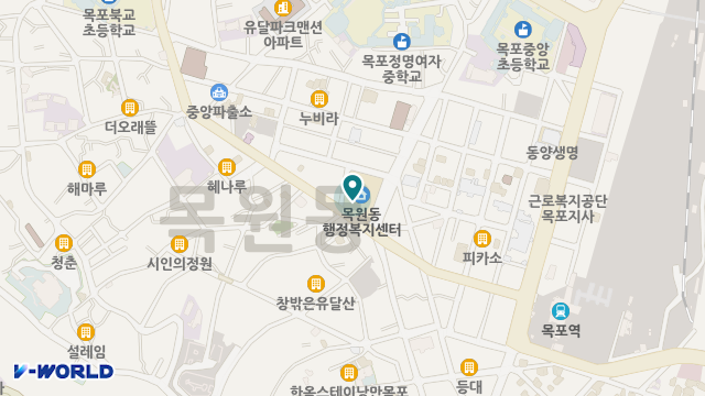 아침의집 재가복지센터 위치 지도