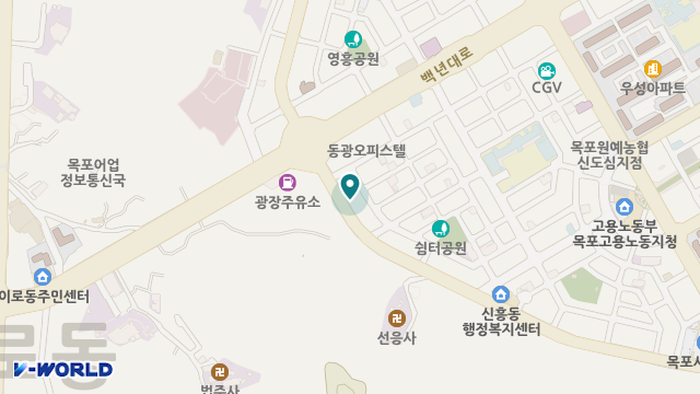 고향재가복지센터 위치 지도