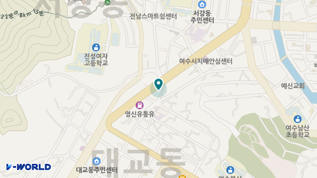 사랑나눔노인복지센터 위치 지도