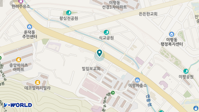 나눔노인복지센터 위치 지도