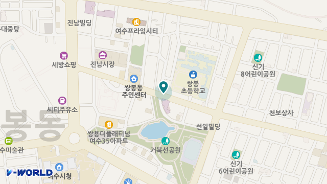 백세의료기 위치 지도