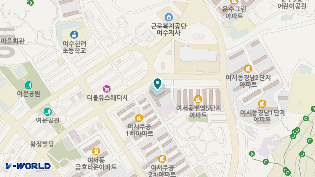 한사랑노인복지센터 위치 지도