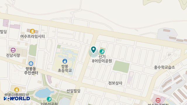 여천재가노인복지센터 위치 지도