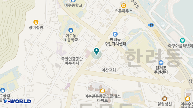 흰돌노인복지센터 위치 지도
