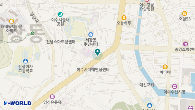 이원건강의료기 여수점 위치 지도