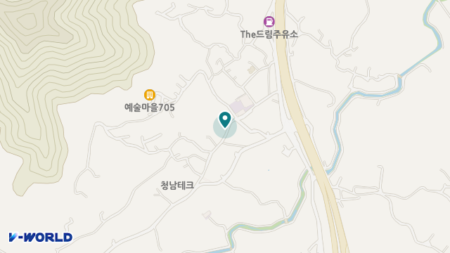효자노인복지센터 위치 지도