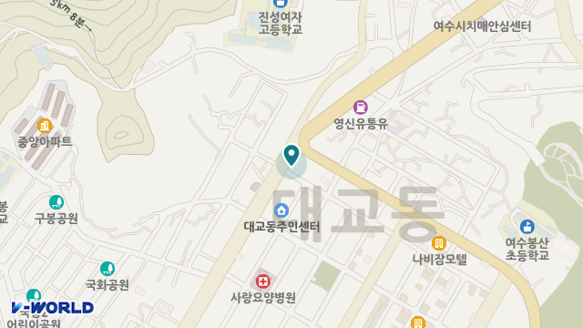 한마음재가노인복지센터 위치 지도