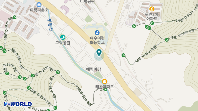 사랑노인복지센터 위치 지도