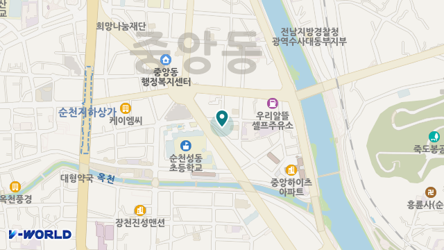 용봉노인복지센터 위치 지도