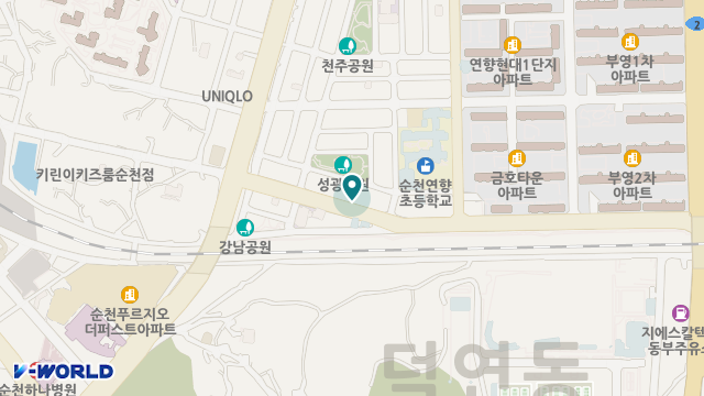 나누리노인복지센터 위치 지도