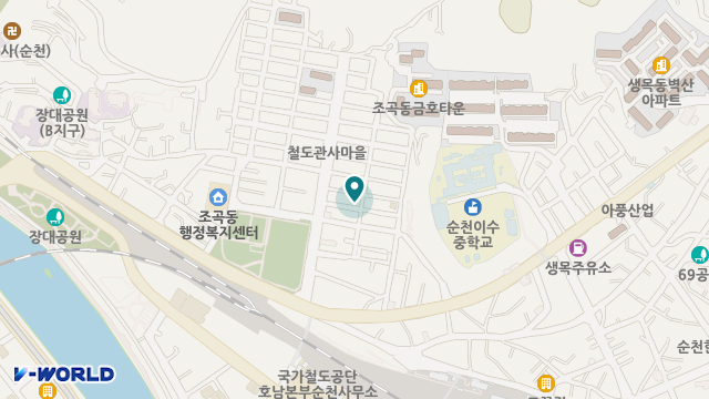 햇살노인복지센터 위치 지도