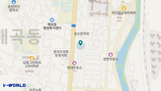 순천다솜노인복지센터 위치 지도