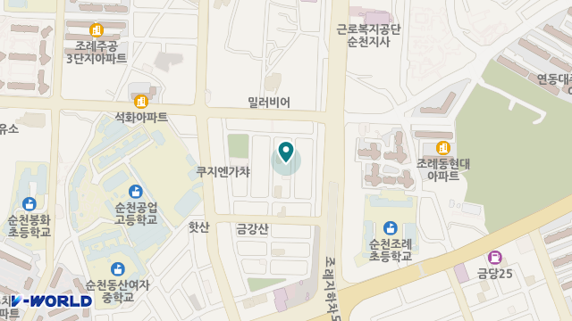 미소노인주간보호센터 위치 지도