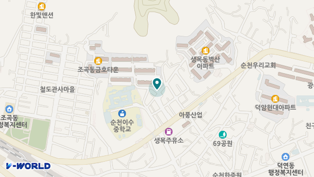 해피케어노인복지센터 위치 지도