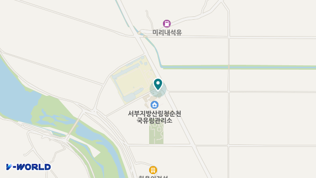정원노인복지센터 위치 지도