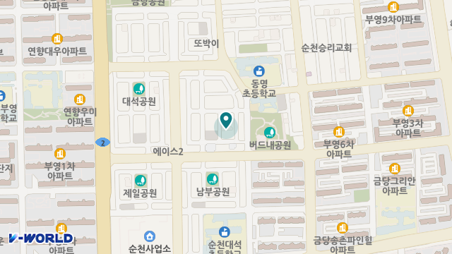 순천소망재가노인복지센터 위치 지도