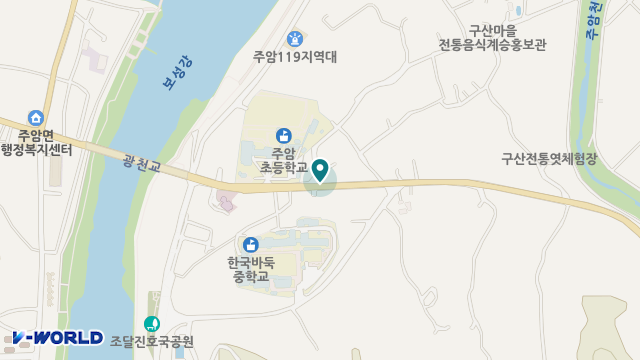 노인복지센터나눔 위치 지도
