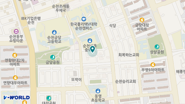 한가족노인복지센터 위치 지도