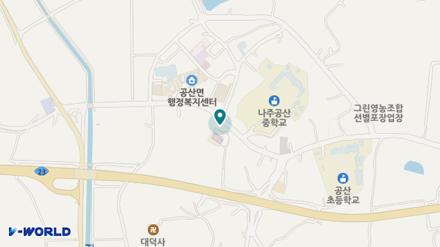 실버재가노인복지센터 위치 지도