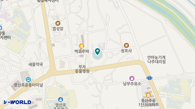 영산노인주간보호센터 위치 지도