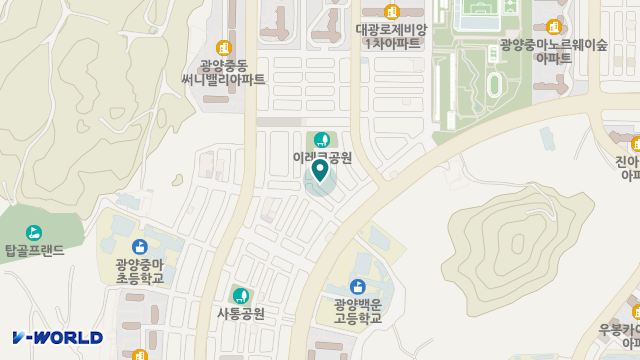 이레노인복지센터 위치 지도