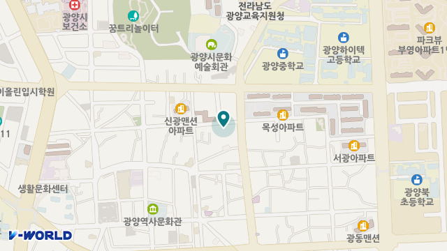 해바라기노인복지센터 위치 지도