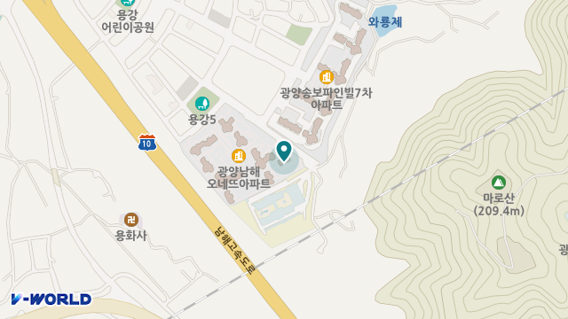 더조은주야간보호센터 위치 지도