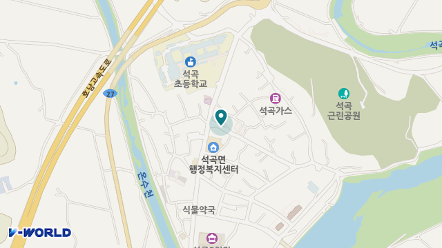 석곡노인복지센터 위치 지도