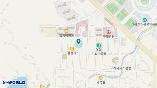 행복노인복지센터 위치 지도