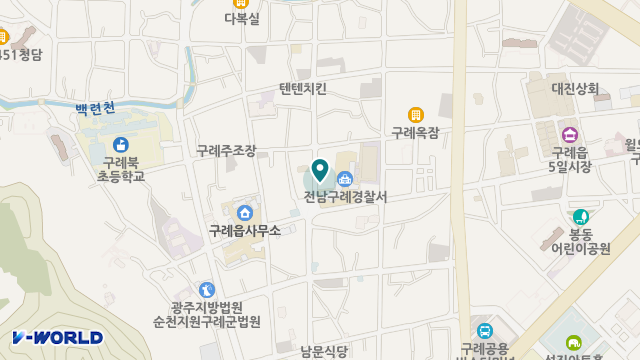 구례의료기 위치 지도