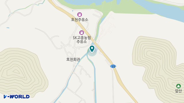 고흥행복복지센터 위치 지도