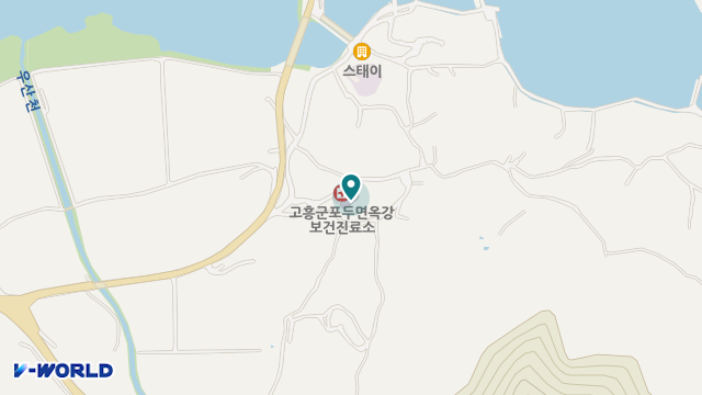 고흥여명노인복지센터 위치 지도