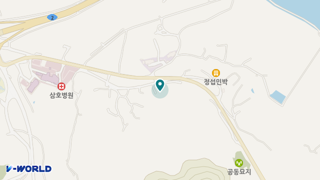 보성은빛복지센터 위치 지도