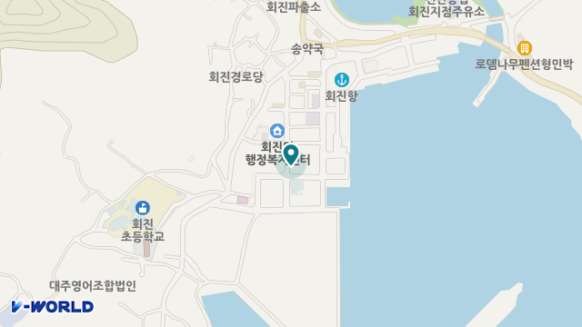 등대재가복지센터 위치 지도