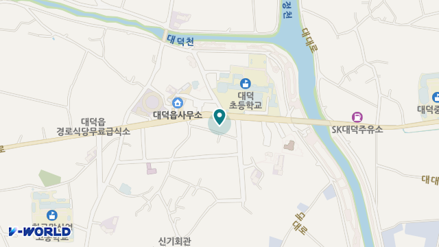 대덕재가복지센터 위치 지도