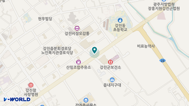 (주)동행복지세상 재가센터 위치 지도