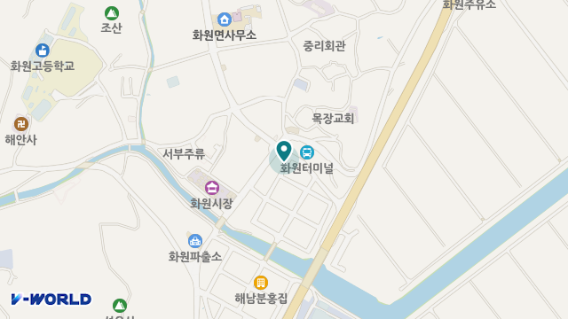 우리재가노인복지센터 위치 지도